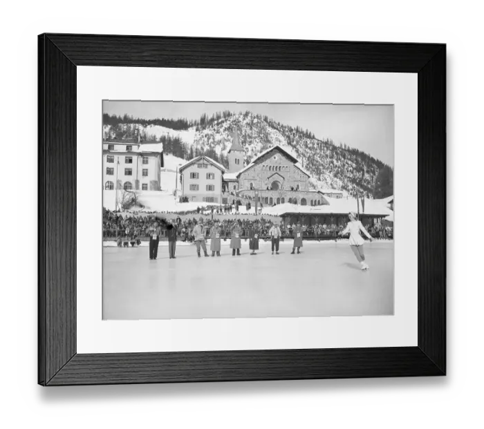 Framed Print : Barbara Ann Scott, Ice Skating Framed Print : Barbara Ann Scott, Ice Skating