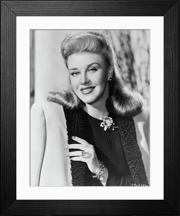 Framed Print : RKO Publicity Photo of Ginger Rogers Framed Print : RKO Publicity Photo of Ginger Rogers