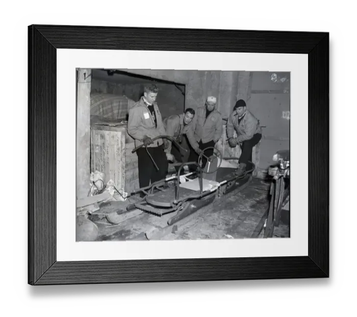 Framed Print : Bobsled Sabotage In St. Moritz Framed Print : Bobsled Sabotage In St. Moritz
