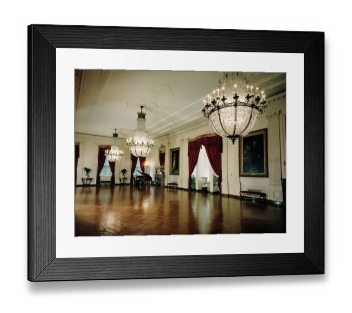 Framed Print : East Room of White House Framed Print : East Room of White House