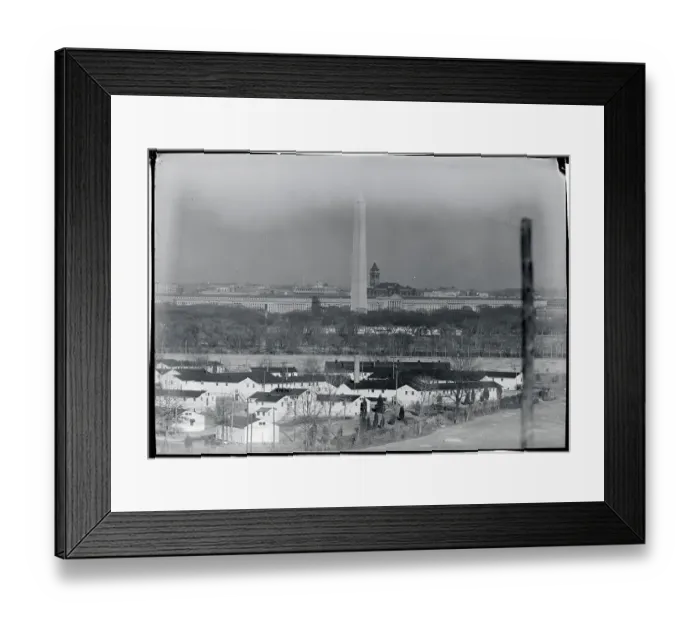 Framed Print : View of Washington Monument from Virginia Framed Print : View of Washington Monument from Virginia