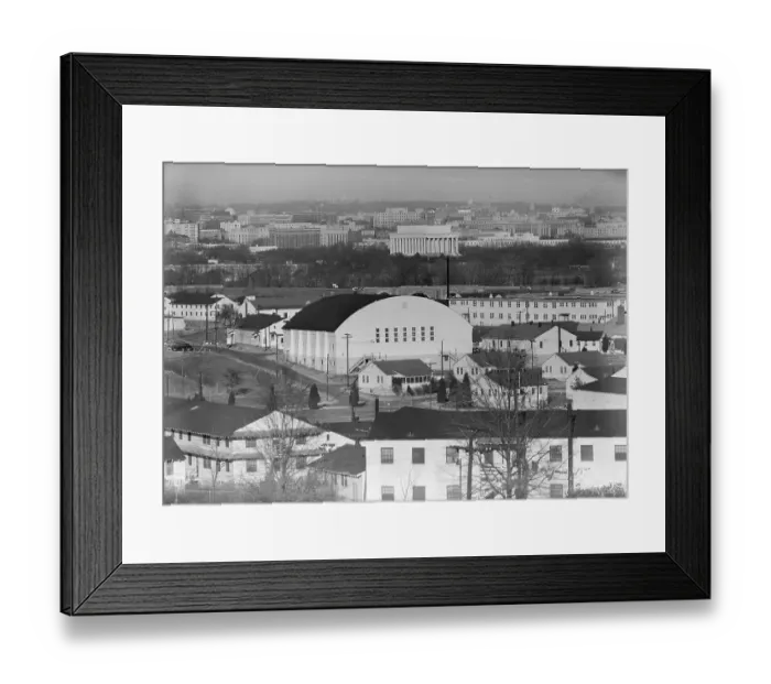 Framed Print : View of Lincoln Memorial from Virginia Framed Print : View of Lincoln Memorial from Virginia
