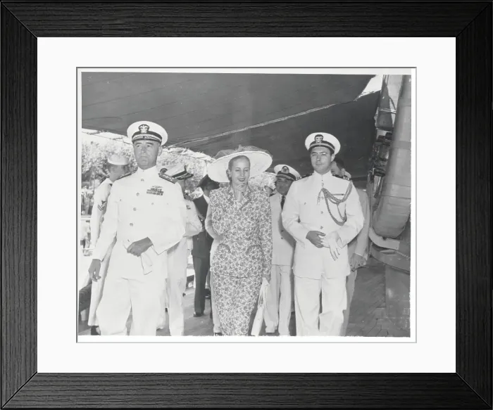 Framed Print : Eva Peron Touring Ship Framed Print : Eva Peron Touring Ship