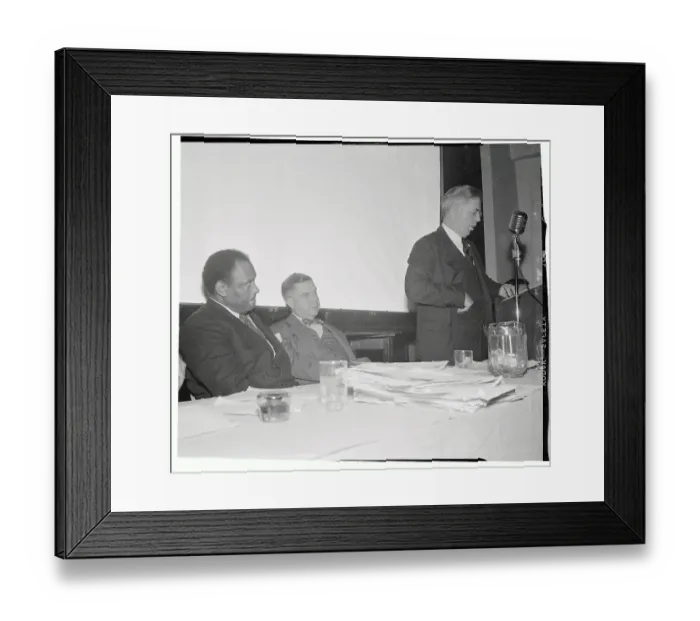 Framed Print : Henry A. Wallace Speaking as Third Party Candidate Framed Print : Henry A. Wallace Speaking as Third Party Candidate