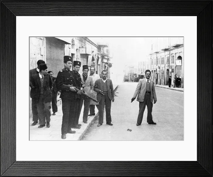 Framed Print : Illegal Forces in Jerusalem Framed Print : Illegal Forces in Jerusalem