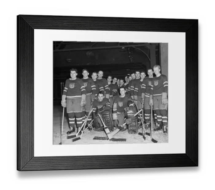 Framed Print : US Olympic Hockey Team Framed Print : US Olympic Hockey Team