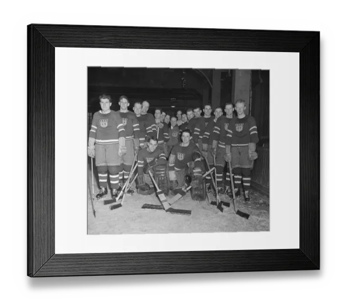 Framed Print : US Olympic Hockey Team Framed Print : US Olympic Hockey Team