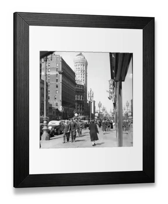 Framed Print : Market Street, San Francisco Framed Print : Market Street, San Francisco