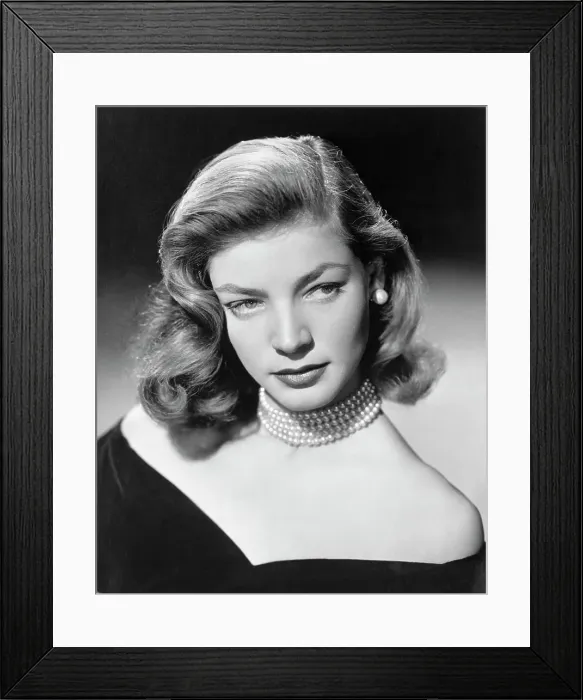 Framed Print : Lauren Bacall Framed Print : Lauren Bacall