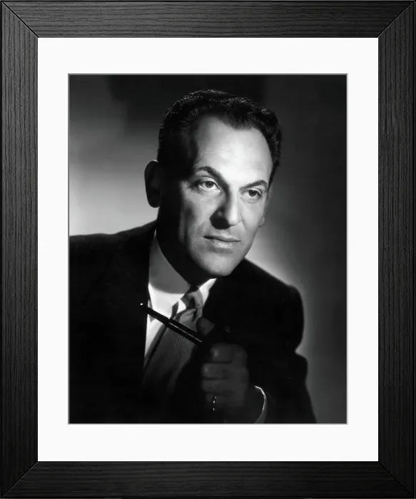 Framed Print : Portrait of Moss Hart Framed Print : Portrait of Moss Hart