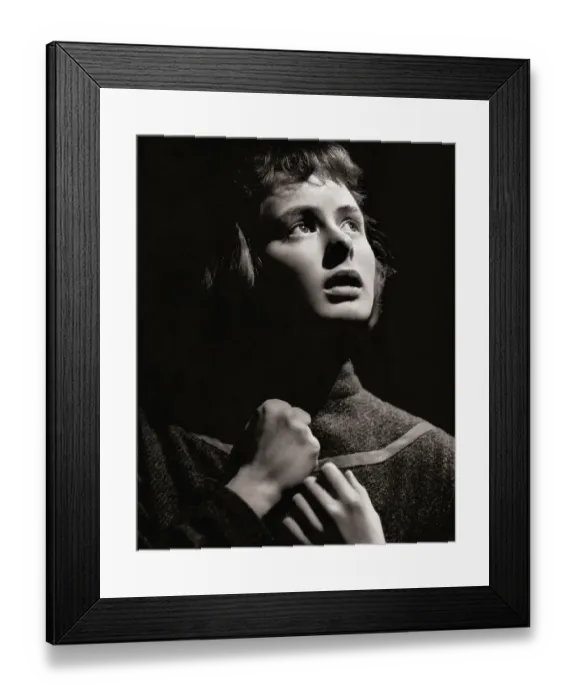 Framed Print : Portrait of Ingrid Bergman Framed Print : Portrait of Ingrid Bergman