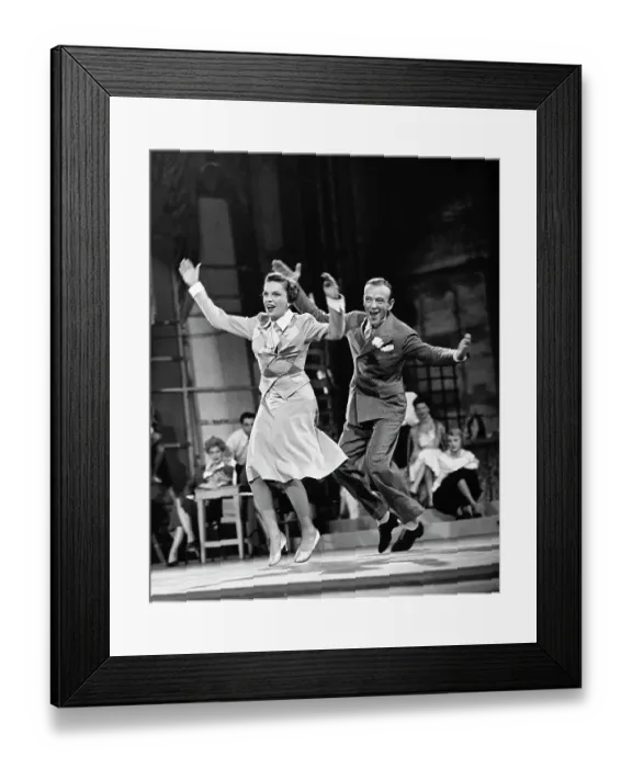 Framed Print : Fred Astaire and Judy Garland Dancing Framed Print : Fred Astaire and Judy Garland Dancing