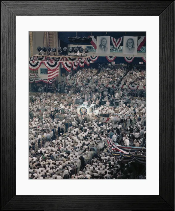 Framed Print : Democratic National Convention Framed Print : Democratic National Convention