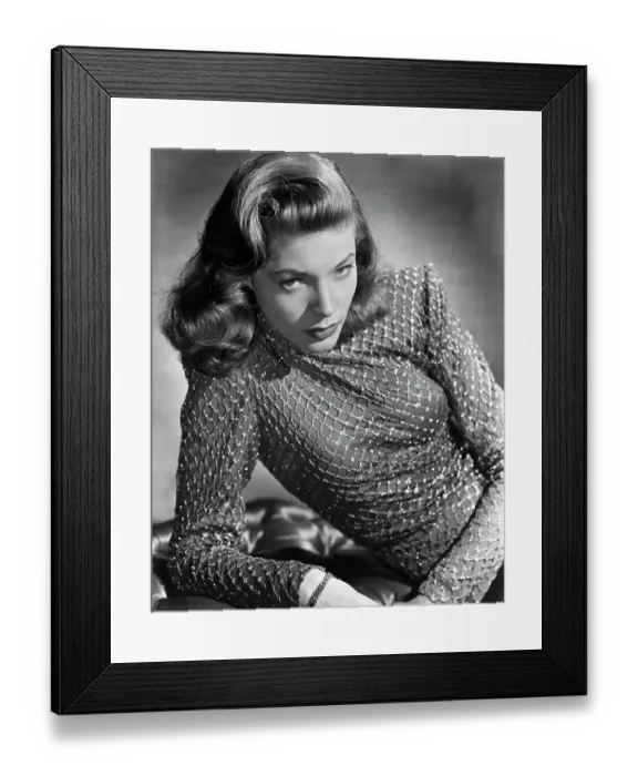 Framed Print : Lauren Bacall Framed Print : Lauren Bacall