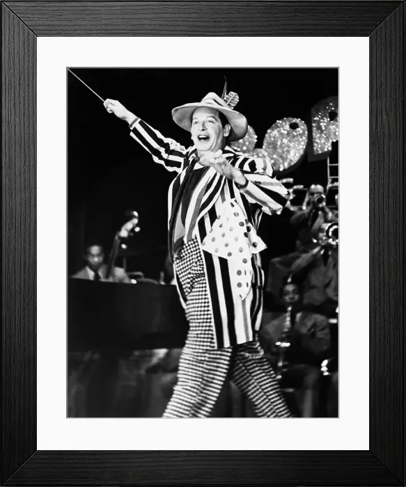 Framed Print : Milton Berle Performing on Television Framed Print : Milton Berle Performing on Television