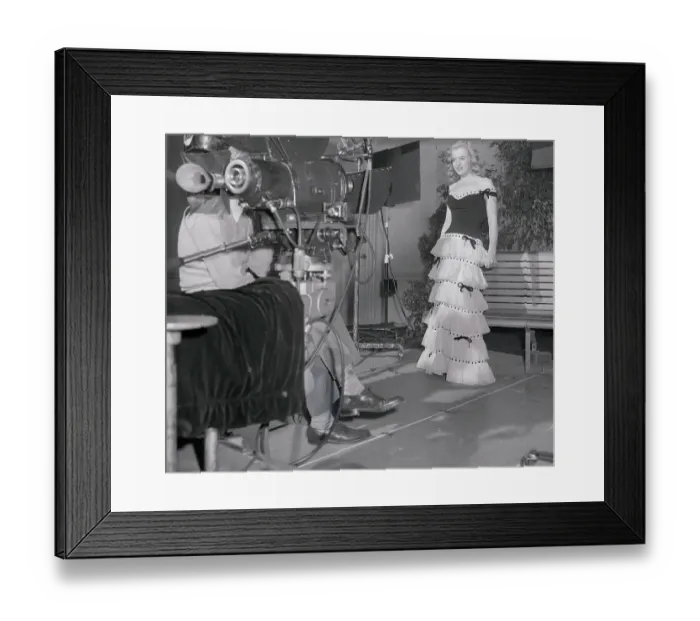 Framed Print : Marilyn Monroe; First Screen Test 1947 Framed Print : Marilyn Monroe; First Screen Test 1947