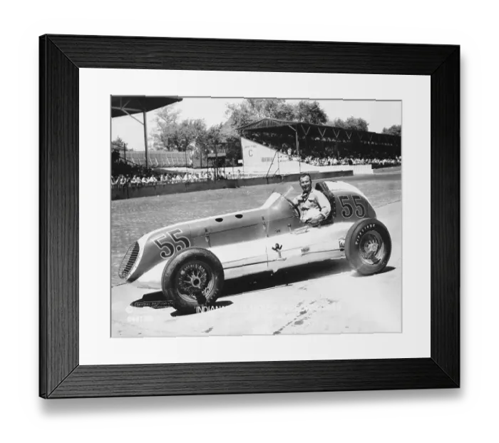 Framed Print : Racecar Driver Joie Chitwood Framed Print : Racecar Driver Joie Chitwood