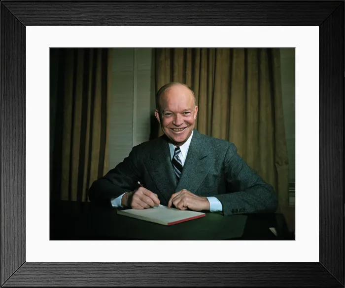 Framed Print : Dwight D. Eisenhower