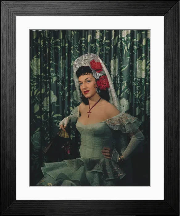 Framed Print : Portrait of Rise Stevens in Costume Framed Print : Portrait of Rise Stevens in Costume