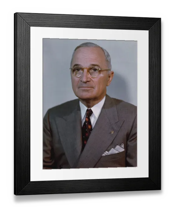 Framed Print : President Harry S. Truman Framed Print : President Harry S. Truman