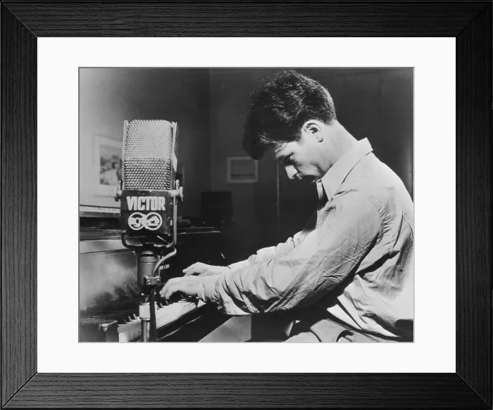 Framed Print : William Kapell Playing Piano Framed Print : William Kapell Playing Piano