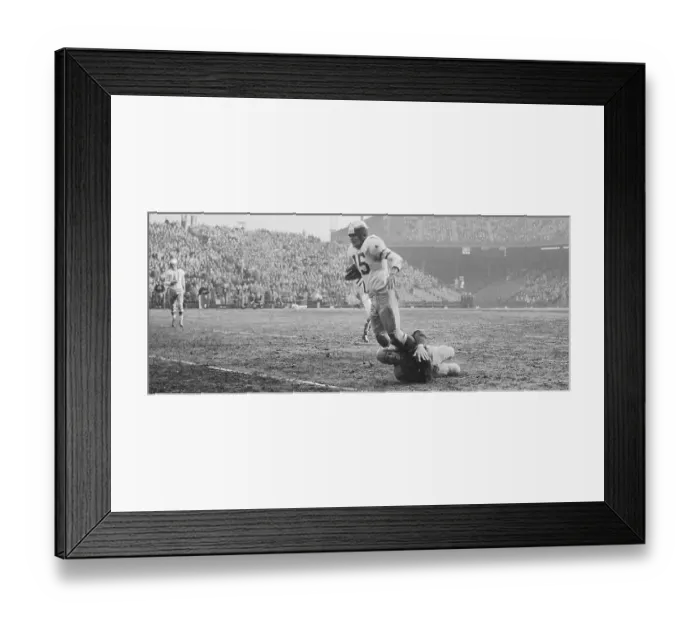 Framed Print : Football Players in Action Framed Print : Football Players in Action
