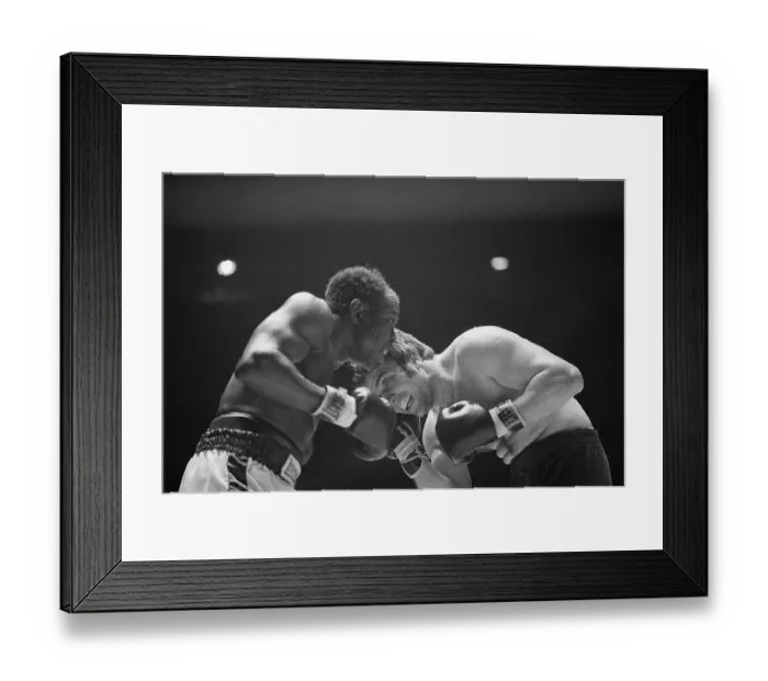 Framed Print : Griffith Versus Paduano Boxing Match Framed Print : Griffith Versus Paduano Boxing Match