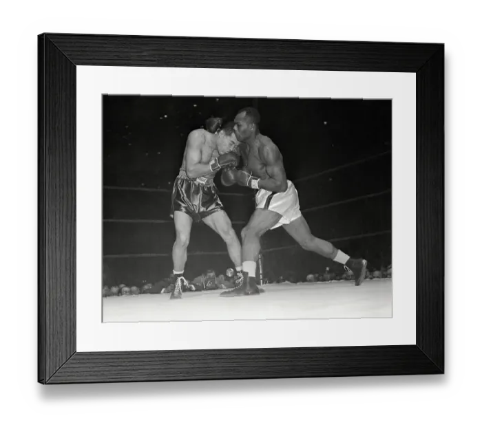 Framed Print : Joe Louis Fighting Opponent Framed Print : Joe Louis Fighting Opponent