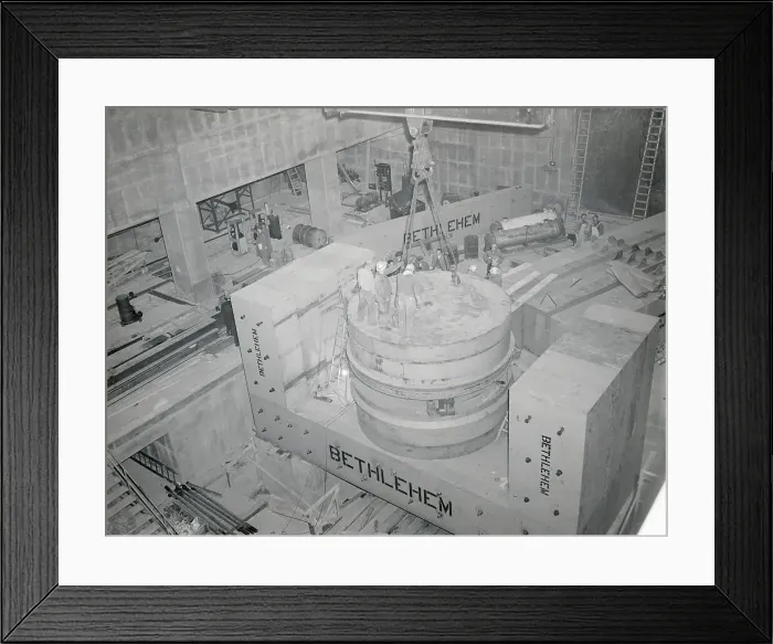 Framed Print : Completion of Cyclotron Framed Print : Completion of Cyclotron