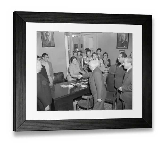 Framed Print : Celebration Over Creation Of Israel Framed Print : Celebration Over Creation Of Israel