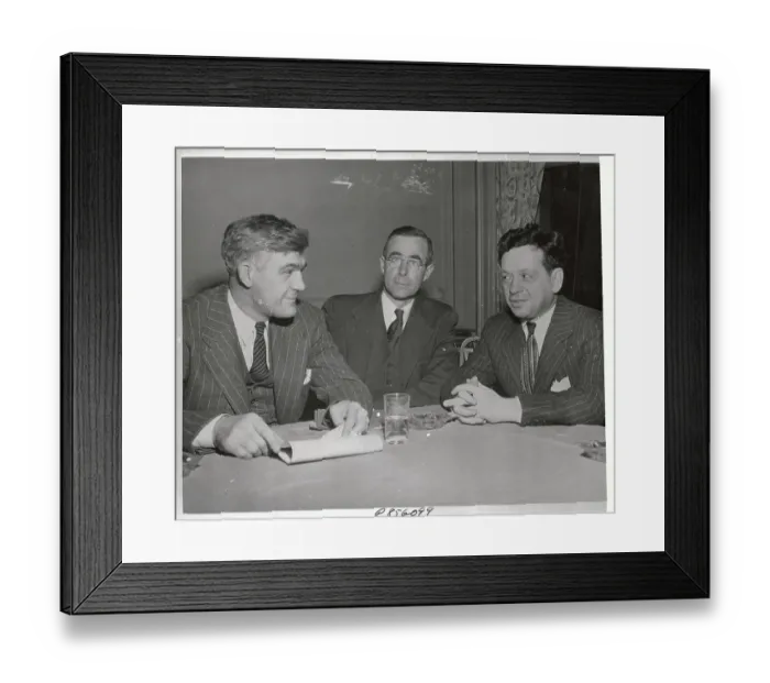 Framed Print : Foreign Policy Advocates Sitting Together Framed Print : Foreign Policy Advocates Sitting Together