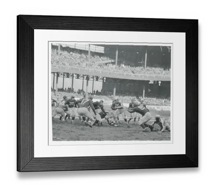 Framed Print : Action on the Football Field Framed Print : Action on the Football Field