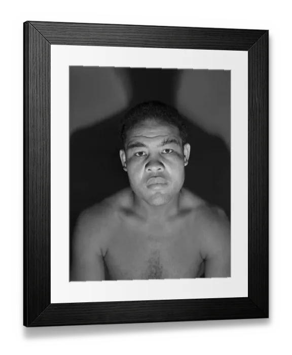 Framed Print : Portrait of Joe Louis Framed Print : Portrait of Joe Louis