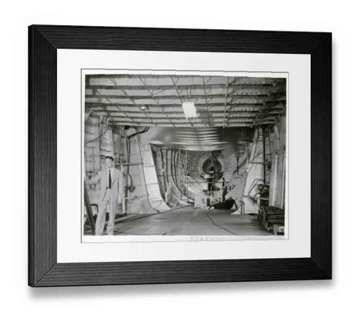 Framed Print : Interior View of the Spruce Goose Framed Print : Interior View of the Spruce Goose