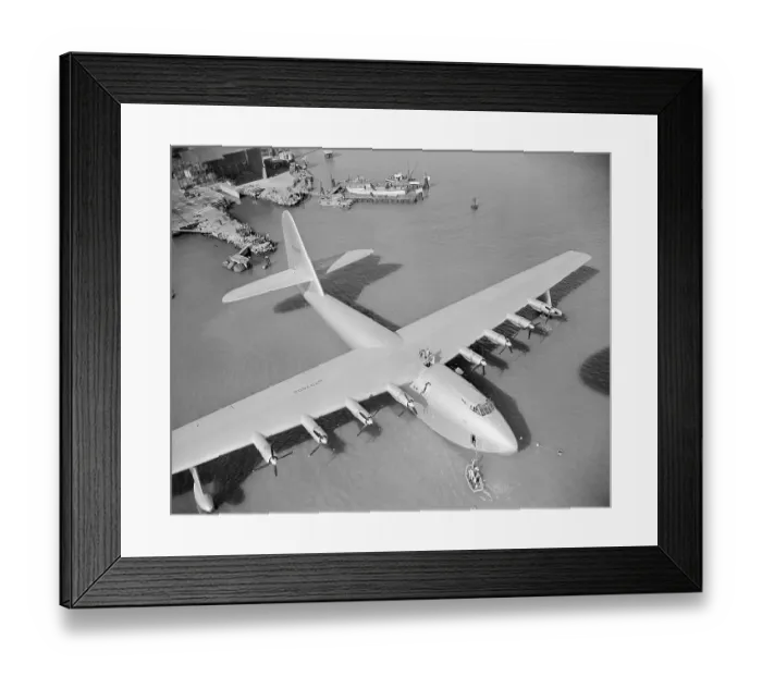 Framed Print : Howard Hughes Spruce Goose Framed Print : Howard Hughes Spruce Goose