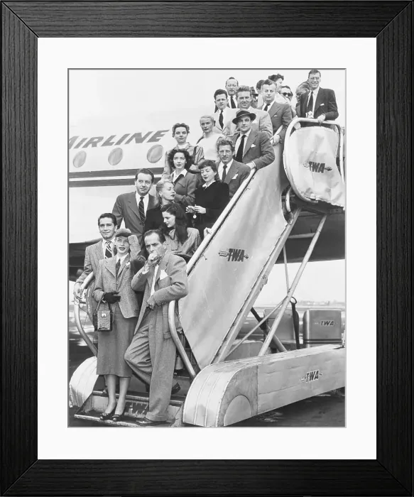 Framed Print : Hollywood Stars at La Guardia Airport Framed Print : Hollywood Stars at La Guardia Airport