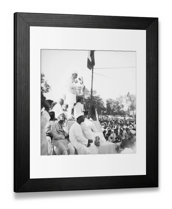 Framed Print : Jawahal Lal Nehru Framed Print : Jawahal Lal Nehru