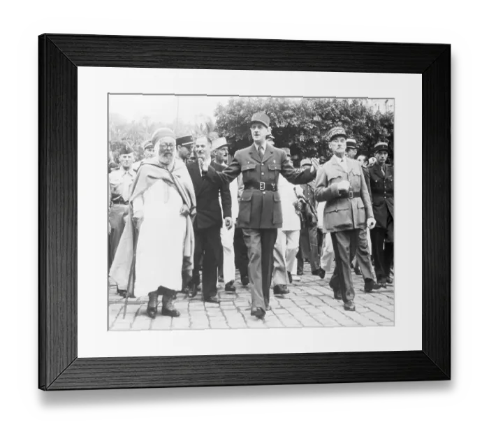 Framed Print : Charles De Gaulle Framed Print : Charles De Gaulle