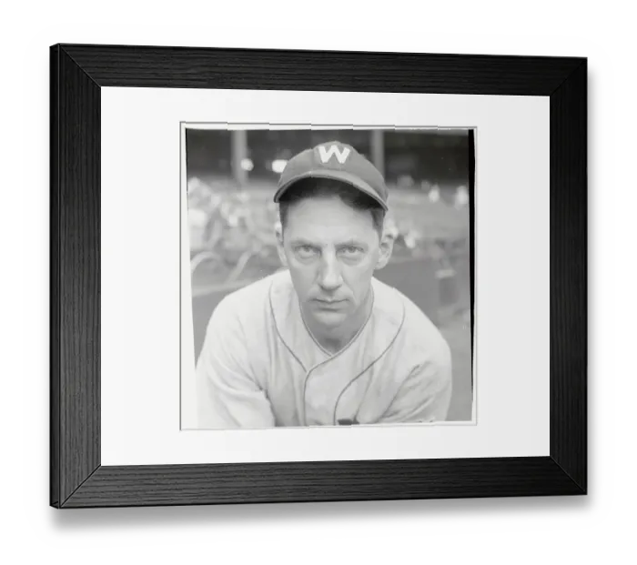 Framed Print : Portrait of Joe Kuhel Framed Print : Portrait of Joe Kuhel