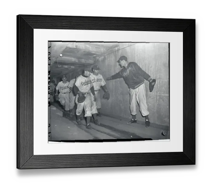Framed Print : Baseball Team Players in Union Framed Print : Baseball Team Players in Union