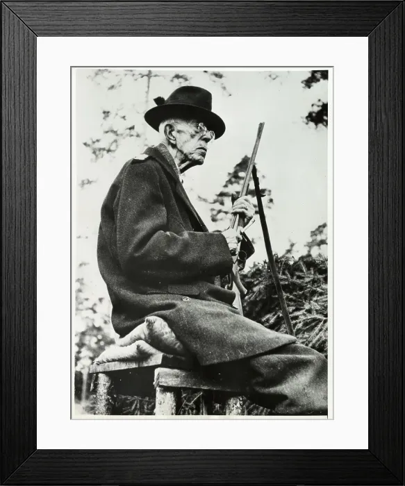 Framed Print : Sweden's King Gustav Holding Rifle Framed Print : Sweden's King Gustav Holding Rifle
