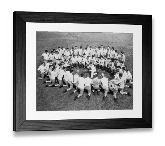Framed Print : Irish Hopefuls -- Three Score and Ten