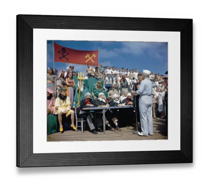 Framed Print : Harry Truman and Others Acting in Play Framed Print : Harry Truman and Others Acting in Play