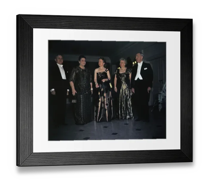 Framed Print : Harry Truman and Friends at Gala Event Framed Print : Harry Truman and Friends at Gala Event