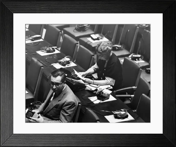 Framed Print : Eleanor Roosevelt