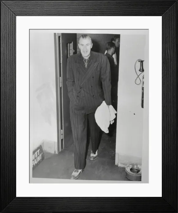 Framed Print : Bill Tilden Leaving Jail Framed Print : Bill Tilden Leaving Jail