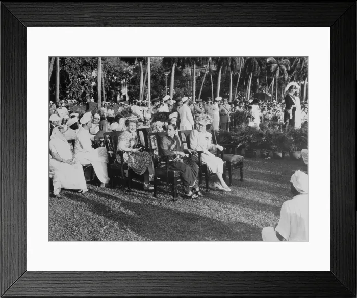 Framed Print : Ruling Dignitaries at Indian Independence Day Ceremony Framed Print : Ruling Dignitaries at Indian Independence Day Ceremony
