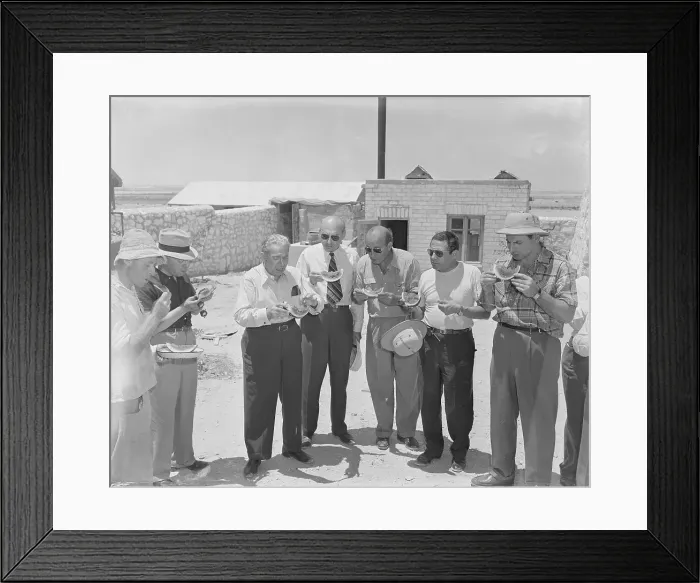 Framed Print : Businessmen in Palestine Framed Print : Businessmen in Palestine