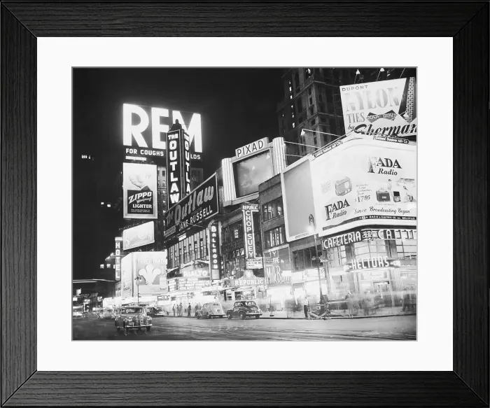 Framed Print : Times Square Nightlife Framed Print : Times Square Nightlife