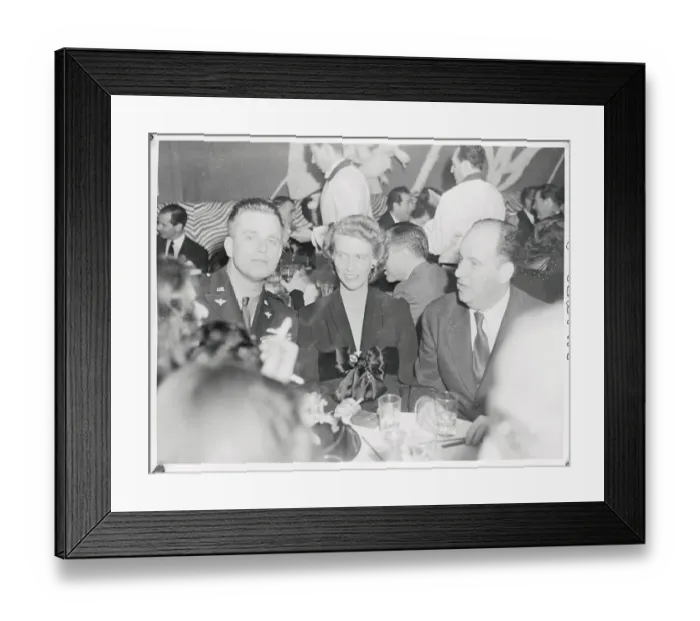 Framed Print : John Meyer with Elliot and Anna Roosevelt Framed Print : John Meyer with Elliot and Anna Roosevelt